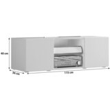MID.YOU tv-element lowina 115, hrast | Shoptok.si
