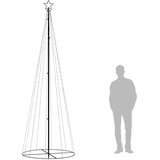  Stožasto božićno drvce toplo bijelo 310 LED žarulja 100x300 cm | Eponuda.ba