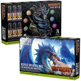 Green Stuff World Intensity Inks Set 2 &amp;ndash; 6 boja | Akrilni inkovi za minijature Slike