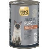 Select Gold Cat Adult pašteta z divjo svinjo 400 g Cene