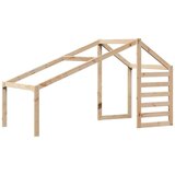 vidaXL Streha za otroško posteljo 188x82x113 cm trdna borovina | Shoptok.si