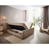Modern Living Postelja Z Vzmetnico Sontje, Rjavosiva, 180x200 | Shoptok.si