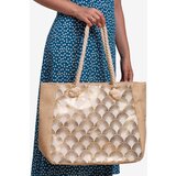 SHELOVET Large fabric bag beige | shoptok.hr