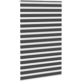 vidaXL idaXL Zebra senčilo črna 145x200 cm tkanina širina 140,9 cm poliester | Shoptok.si