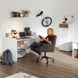 Mömax pisalna miza young, bela, nastavljiva višina | Shoptok.si
