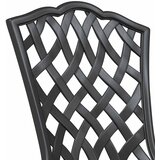  Vrtna stolica 2 pcs Crna 39 x 40 x 87cm Aluminij | shoptok.hr