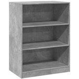  The Living Store Garderobna omara betonsko siva 77x48x102 cm inženirski les - Garderobna Omara, (21500141) | Shoptok.si