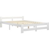  posteljni okvir bel iz trdne borovine 180x200 cm, (20647944) | Shoptok.si