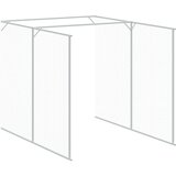  Kućica za pse s igralištem antracit 165 x 1271 x 181 cm čelična | shoptok.hr