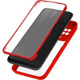 AVIZAR Ovitek Xiaomi Redmi 10C, zadnji del iz pleksiglasa z Rdec obrobo, (20616139) | Shoptok.si