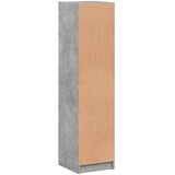  Visoka komoda sa staklenim vratima boja betona 35 x 37 x 142 cm | Eponuda.com
