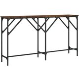  Konzolni stol boja hrasta 140x29x75 cm od konstruiranog drva | shoptok.hr