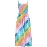 Sugarhill Brighton Poletna obleka 'Christabel' turkizna / pastelno lila / svetlo roza / naravno bela | Shoptok.si