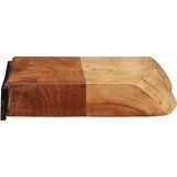  Zidne police 2 kom 40x20x3,5 cm od masivnog bagremovog drva | shoptok.hr