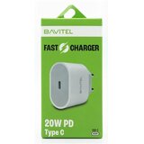 BAVITEL punjač 20W PD Type C bela Cene