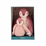 Kaloo Plišana igračka Mama i beba pingvin/ pink Cene