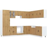  14kosov kuhinjska omarica Lucca artisan hrast inženirski les, (21703794) | Shoptok.si