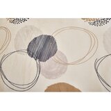 My House Svjetlo smeđa posteljina za krevet za jednu osobu od mikropliša 140x200 cm Circles – | shoptok.hr