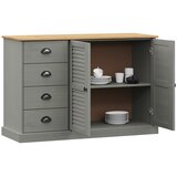  Komoda s ladicama VIGO 113x40x75 cm siva od masivne borovine | Eponuda.com