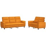  Set sofe 2 pcs Tamno žuta Tkanina Slike