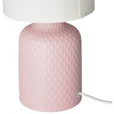 Candellux Lighting Rožnata namizna svetilka s tekstilnim senčnikom (višina 32 cm) Iner – | Shoptok.si