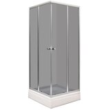 AQUAART tuš kabina gray 90 cm x 90 cm kvadratna u