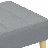  Tabure svjetlosivi 77x55x31 cm od tkanine Siva | Shoptok.si
