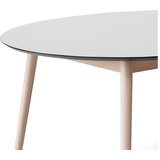 Hammel Furniture Okrugli proširiv blagovaonski stol s dodatnom pločom s bijelom pločom stola ø 135 cm Meza – | shoptok.hr