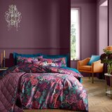 Catherine Lansfield Ljubičasta posteljina za krevet za jednu osobu od samta 135x200 cm Kate Floral – | shoptok.hr