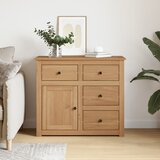  Komoda s ladicama PANAMA 93 x 40 x 80 cm od masivne borovine | shoptok.hr