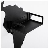 WALLXPERT metalna zidna kuka crna Haritası wsh 025 | ePonuda.com