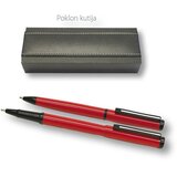  Pisaća garnitura Kudu, crvena, 193771, kemijska olovka+roler | shoptok.hr