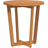  Okrugli vrtni bočni stolić Ø70x75 cm Masivno drvo akacije | Eponuda.com
