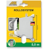 SCHELLENBERG navijalnik traku schellenberg mini (159 x 120 x 28 mm, širina traku: 14 mm, bele barve) | Shoptok.si