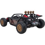 Buggy Otroški voziček na akumulator Racing 5 – dvosed – črn | Shoptok.si