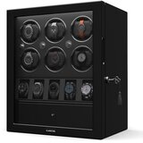 Klarstein ChronoVault navijalnik za ure | 6+5 ur | veganski | visok sijaj | 4 načini | motor Mabuchi | LED | vtič | Shoptok.si