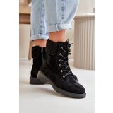 Boto Women's Lined Workery Boots with Zip Black Mivael | Shoptok.si