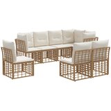  Set vanjskih sofa Prirodna Poliester | shoptok.hr