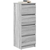  Komoda Siva Sonoma 37,5x35x99 cm Konstruirano drvo | Eponuda.ba