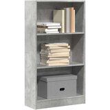 vidaXL Regal za knjige boja betona 60x24x109 cm konstruirano drvo Cijene