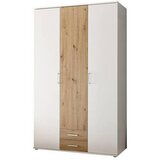 CARRYHOME omara s klasičnimi vrati, bela, hrast artisan Cene