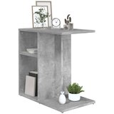  Bočni stolić boja betona 50 x 30 x 50 cm od konstruiranog drva | shoptok.hr