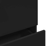 Ormarić za umivaonik crni 78 x 37 x 59 cm od konstruiranog drva | shoptok.hr
