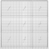  Gabion s žicom debljine 3,5 mm i mrežom 5x5 cm 150x20x150 cm | shoptok.hr