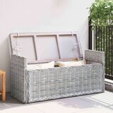  Klupa za pohranu Bijelo pranje 110 x 40 x 50 cm Ratan | shoptok.hr