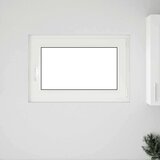  Podrumski prozor RISOR 90x50 cm Okretno-nagibni DIN desni bijeli - Bijela 90 x 50 cm (dvoslojni) 1 Naginjanje i okretanje desn | shoptok.hr
