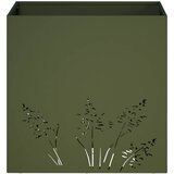  Vrtna saksija 2 kom. Maslinastozelena 50 x 50 x 49 cm | shoptok.hr