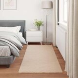  Faux Rabbit Fur Rug Olite Sivo-smeđa 100 x 200 cm Poliester | shoptok.hr