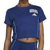 Adidas Majica za devojčice Jg Gl Col Tee, Tamnoplava Cene