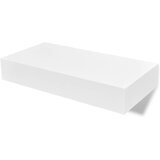 Maison Chic 2 kosi Lebdeče Stenske Police - Viseče police s predali 48 cm bele, (21793894) Cene